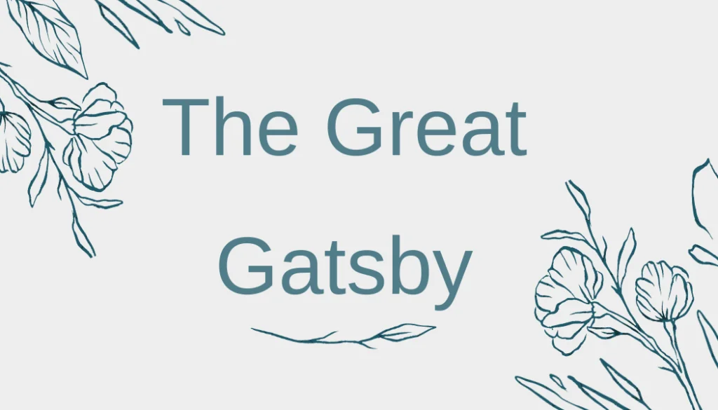 Unique House Names - The great Gatsby