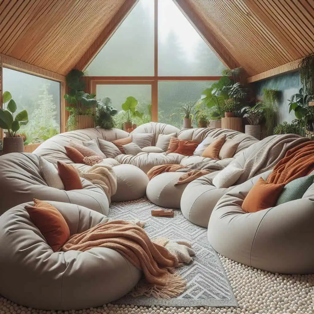 trending sofa sets-oversized bean bag sofas