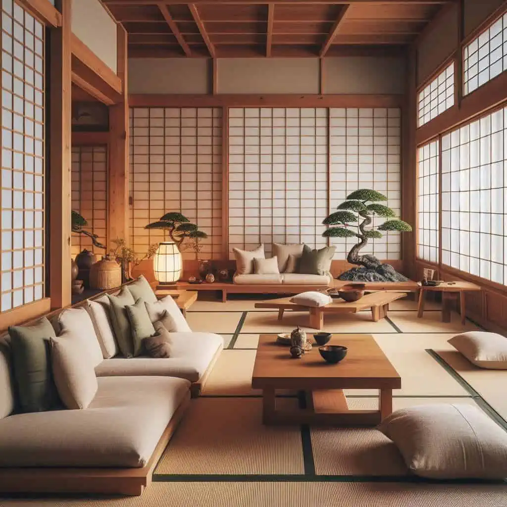 Japanese-style tatami sofas