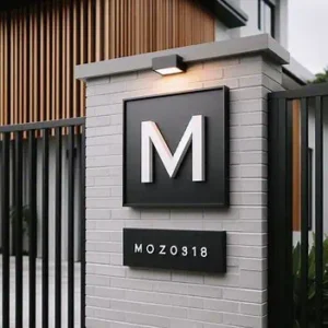 Leo House names on Letter M