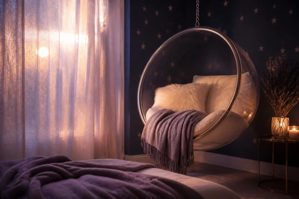 Celestial House Names 2 the dreamy bubble-chair bedroom nook