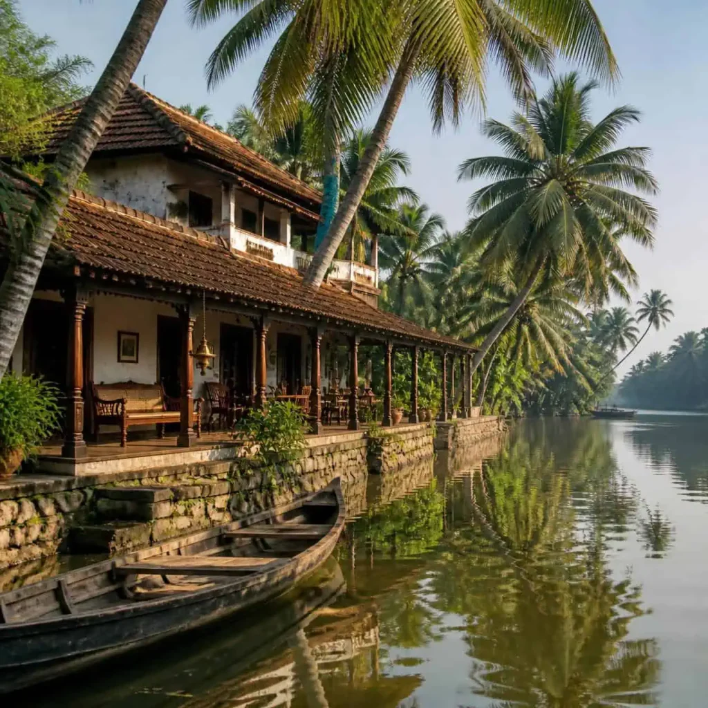 Kerala house names backwaters
