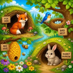 animals house names
