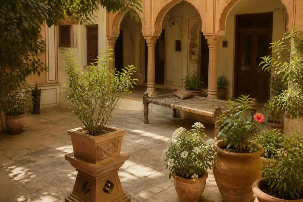 House Names in Hindi modern North Indian home entrance